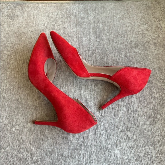Gently used H&M heels in red orange color. Size 6.5US/37EU. Great condition! - Picture 11 of 11